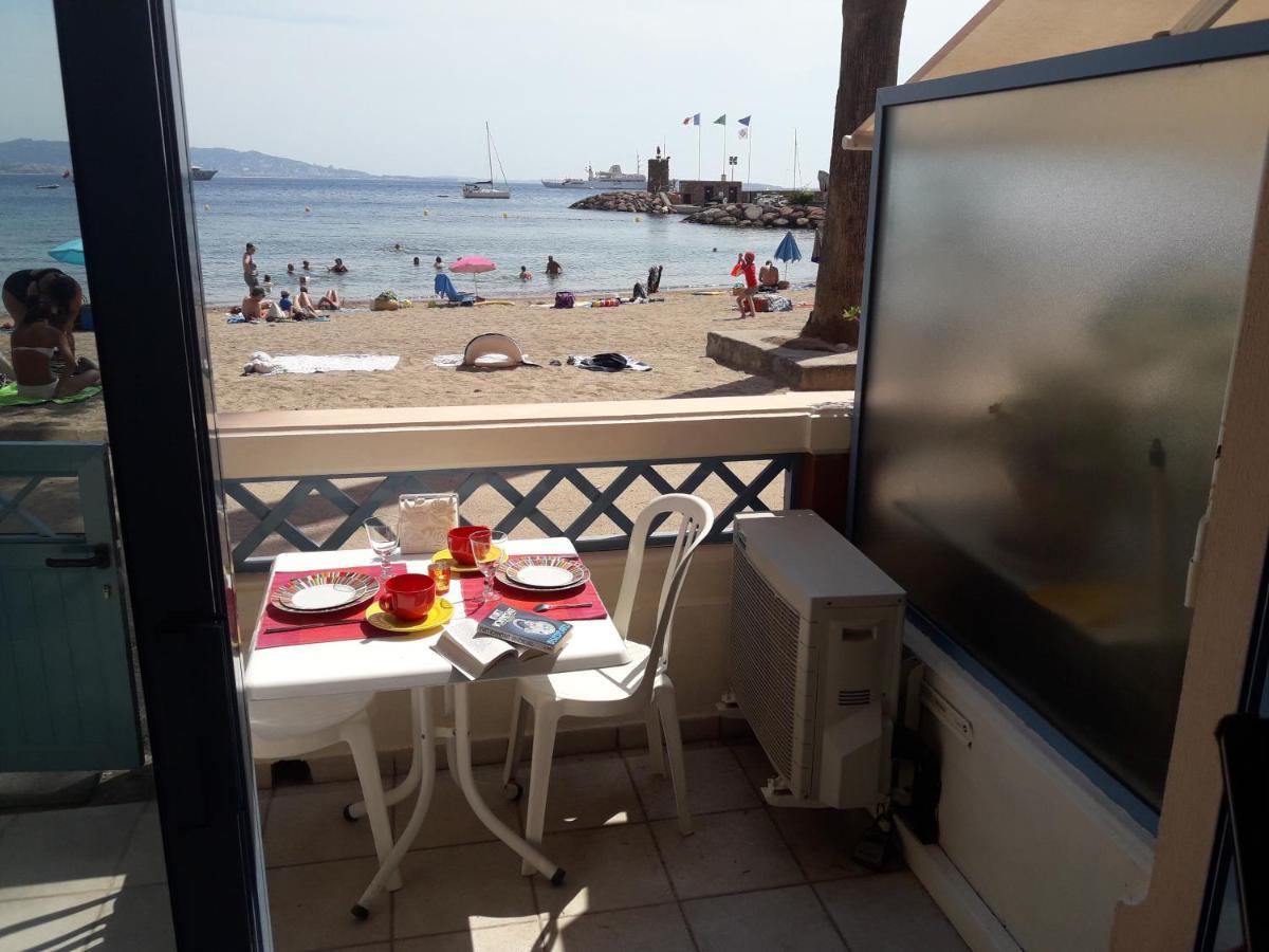 French Riviera 1 Bedroom On The Beach Facing Cannes Theoule-sur-Mer Luaran gambar