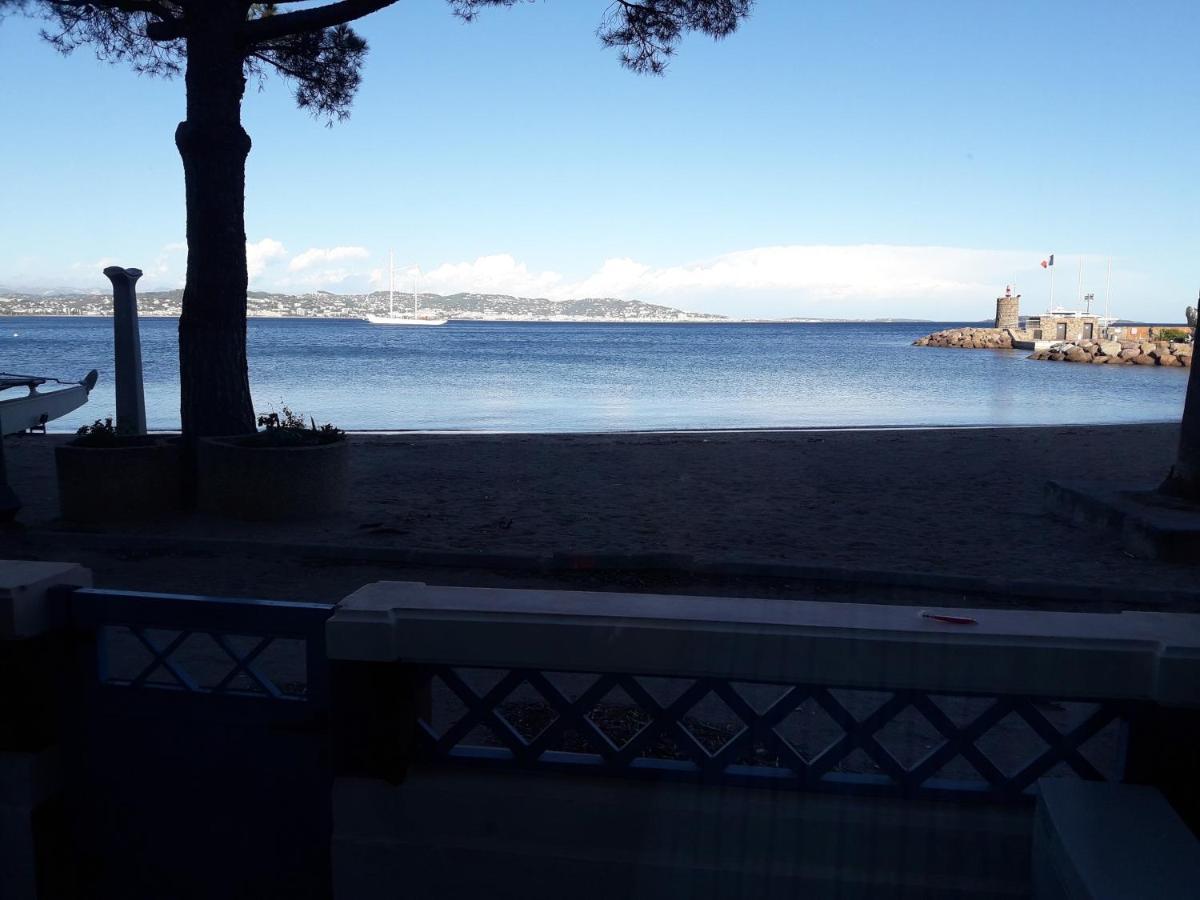 French Riviera 1 Bedroom On The Beach Facing Cannes Theoule-sur-Mer Luaran gambar