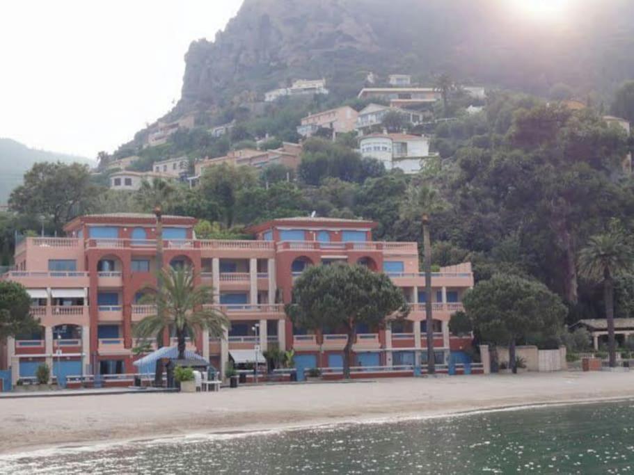 French Riviera 1 Bedroom On The Beach Facing Cannes Theoule-sur-Mer Luaran gambar