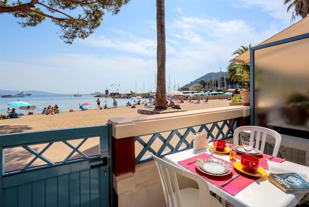 French Riviera 1 Bedroom On The Beach Facing Cannes Theoule-sur-Mer Luaran gambar